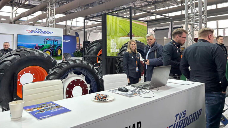TVS Eurogrip at AGROTECH (AGRI SHOW) : Mar 14-16, 2025 Kielce, Poland 1 tvseurogrip AGROTECH2025 img2